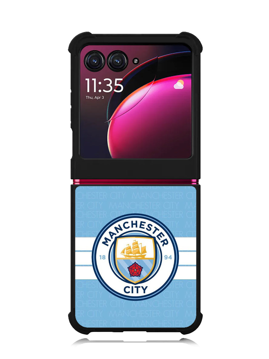 Manchester city Motorola Moto Razr Plus 2023 , Moto Razr+ 2023 Case OV0389
