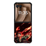 Tanjiro Kimetsu No Yaiba Motorola Moto RAZR Plus 2025 Case OV5379