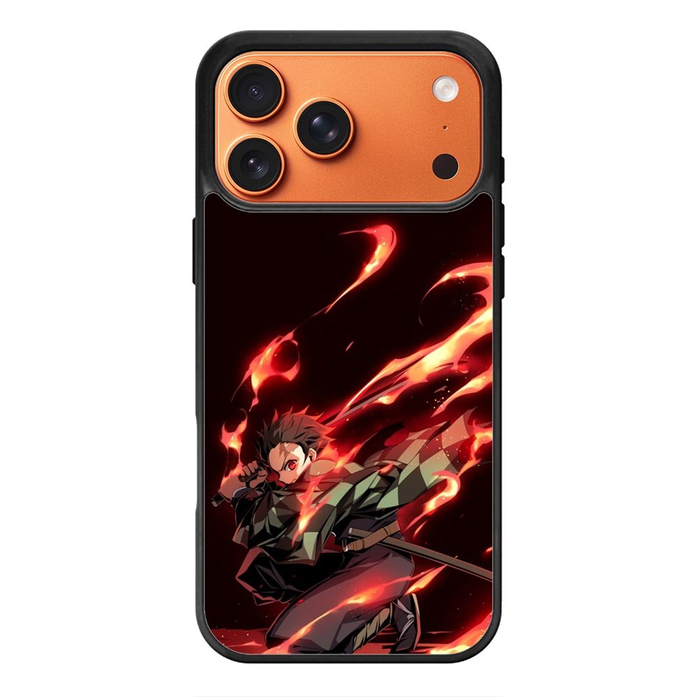 Tanjiro Kimetsu No Yaiba iPhone 17 Pro Max Case QC5379