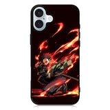 Tanjiro Kimetsu No Yaiba iPhone 16 Plus Case QC5379