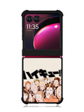 Fight Karasuno Haikyuu Motorola Moto Razr Plus 2023 , Moto Razr+ 2023 Case OV5724