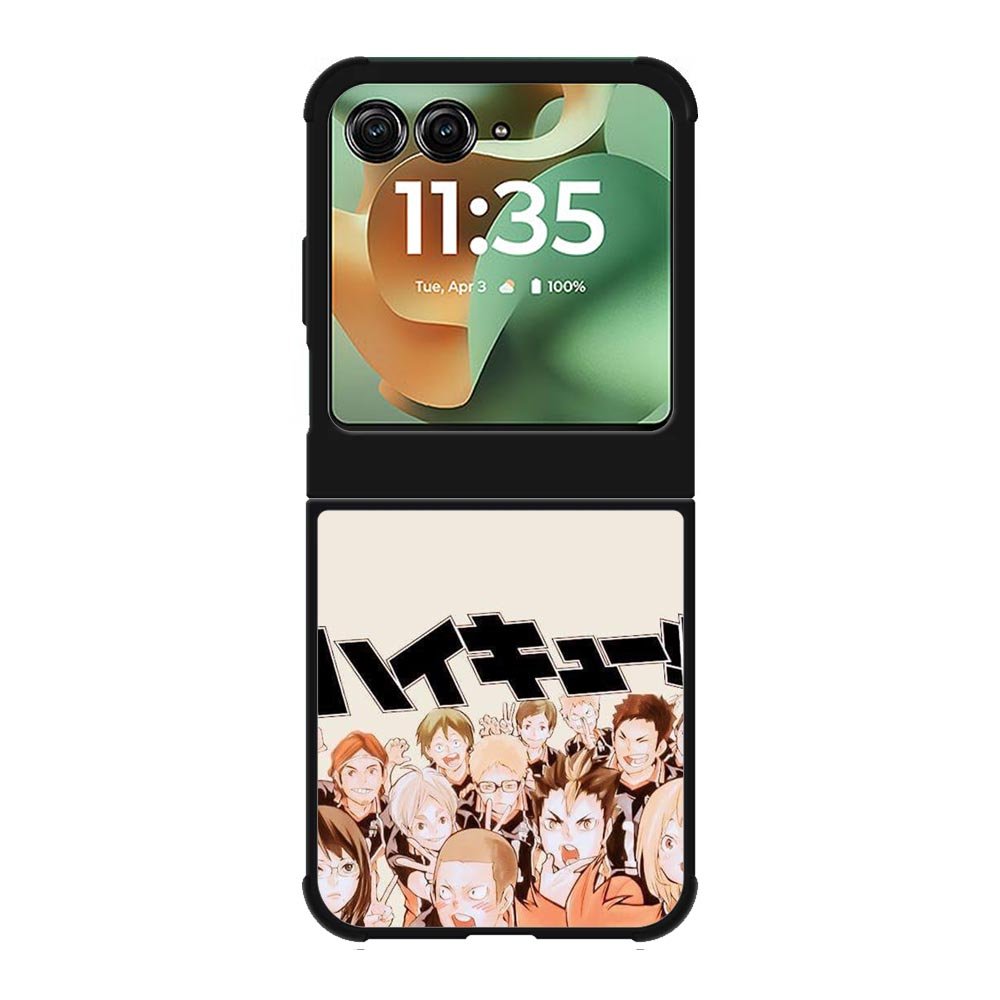 Fight Karasuno Haikyuu Motorola Moto RAZR 2025 Case OV5724