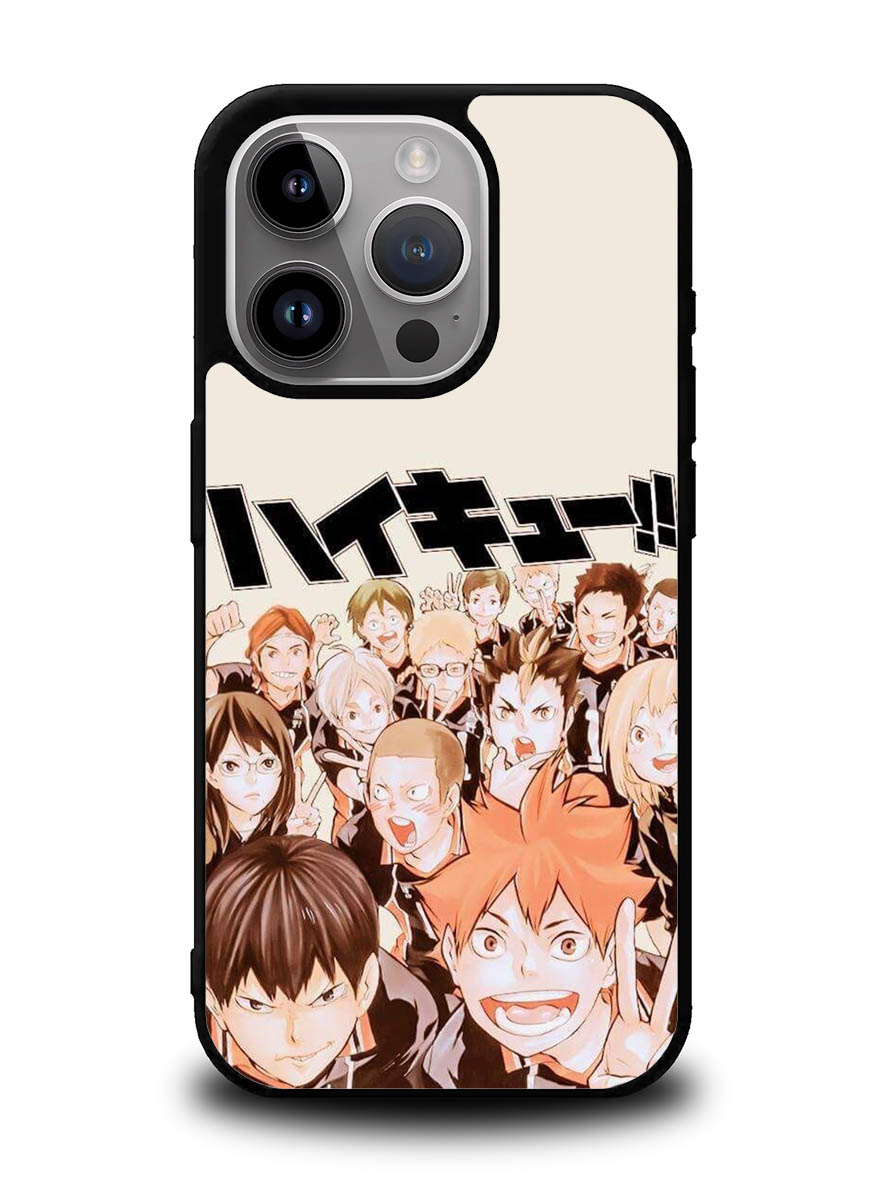 Fight Karasuno Haikyuu iPhone 16 Pro Case OV5724