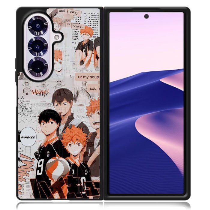 Karasuno Haikyuu Samsung Galaxy Z Fold 7 Case OV5714