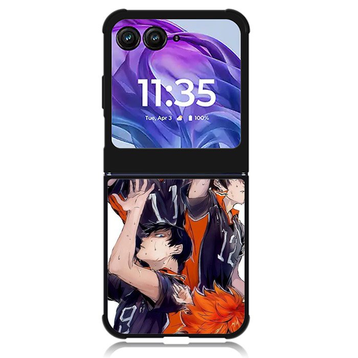 Ferocious team Haikyuu Motorola Moto Razr Plus 2024 , Moto Razr+ 2024 Case OV5696