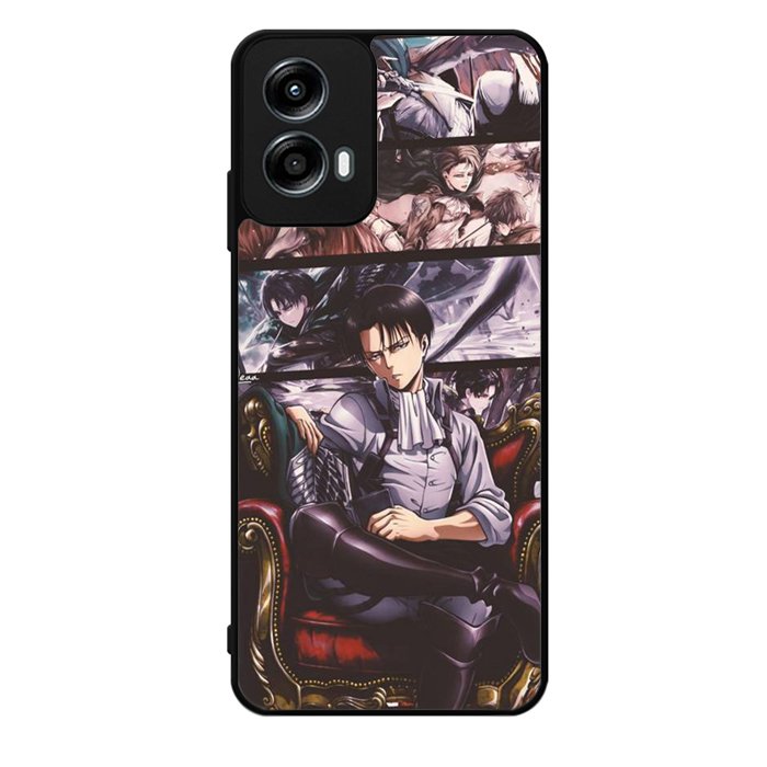Captain Levi Ackerman Motorola Moto G Play 2024 Case OV0403
