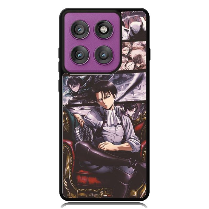 Captain Levi Ackerman Motorola Moto Edge 2025 | Moto Edge 60 Fusion | Moto Edge 60 Pro Case OV0403