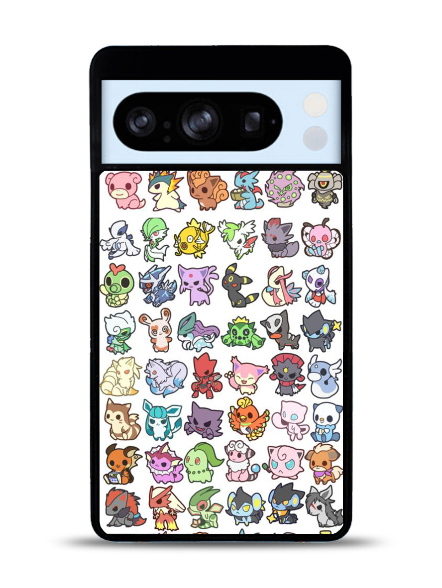Pattern Pokemon Google Pixel 8 Pro Case QC0065