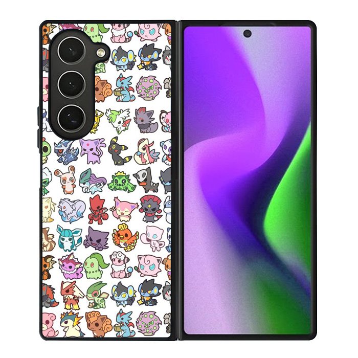 Pattern Pokemon Samsung Galaxy Z Fold 6 5G 2024 Case OV0065