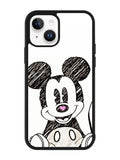 Mickey Mouse Hand Drawing iPhone 14 Plus Case QC0066