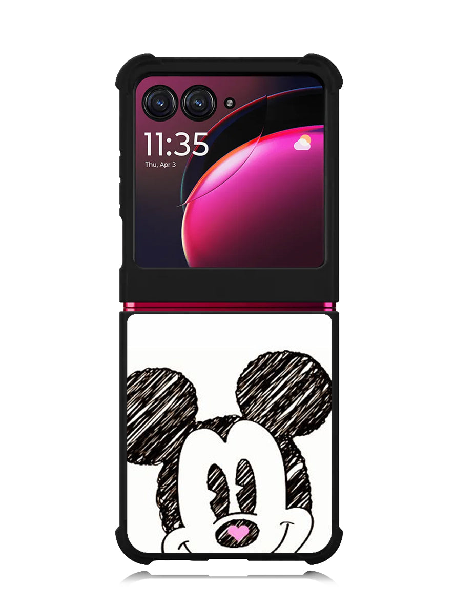 Mickey Mouse Hand Drawing Motorola Moto Razr Plus 2023 , Moto Razr+ 2023 Case OV0066