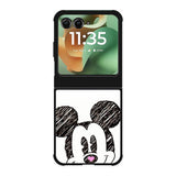 Mickey Mouse Hand Drawing Motorola Moto RAZR 2025 Case OV0066