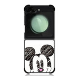 Mickey Mouse Hand Drawing Samsung Galaxy Z Flip 6 5G 2024 Case OV0066