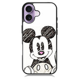 Mickey Mouse Hand Drawing iPhone 17 Case OV0066