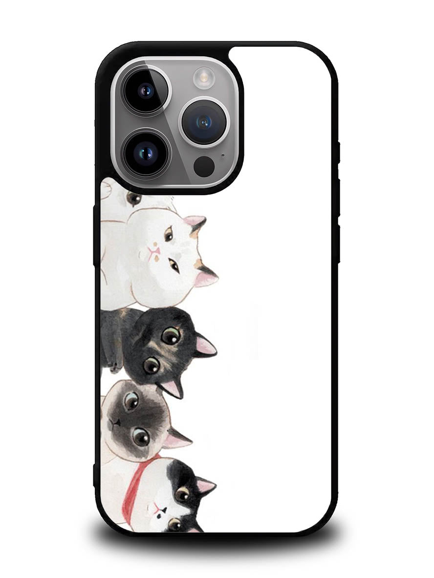 Cat Unity iPhone 14 Pro Max Case QC0069