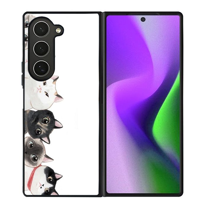 Cat Unity Samsung Galaxy Z Fold 6 5G 2024 Case OV0069