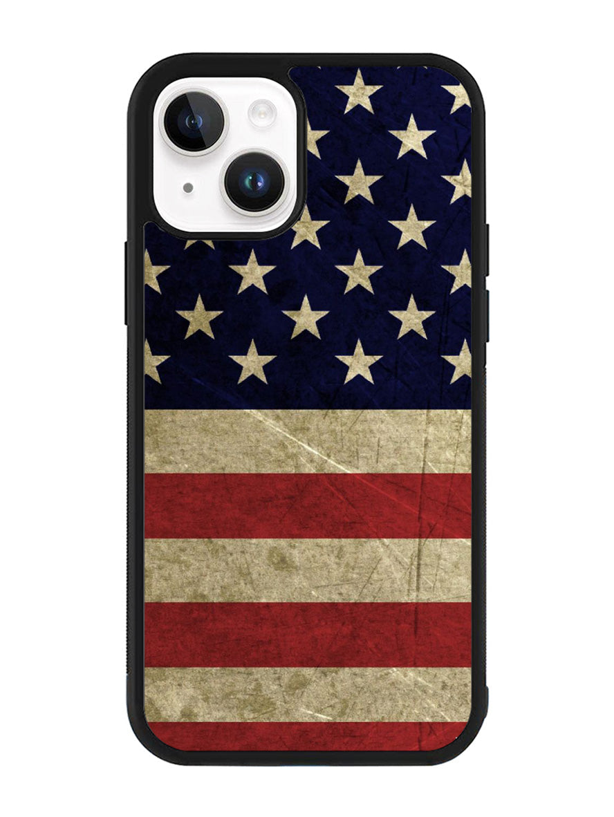 American Flag 3 iPhone 14 Case QC0073
