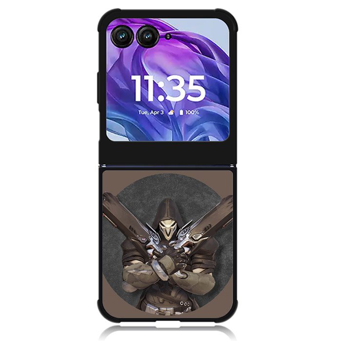 Reaper Overwatch Motorola Moto Razr Plus 2024 , Moto Razr+ 2024 Case OV0078