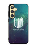 Attack in Titan Shingeki no Kyojin Scouting Legion Wings of Freedom Samsung Galaxy S25 Plus 5G , Samsung Galaxy S25+ 5G Case OV0085