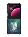 Attack in Titan Shingeki no Kyojin Scouting Legion Wings of Freedom Motorola Moto Razr Plus 2023 , Moto Razr+ 2023 Case OV0085