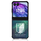 Attack in Titan Shingeki no Kyojin Scouting Legion Wings of Freedom Motorola Moto Razr Plus 2024 , Moto Razr+ 2024 Case OV0085