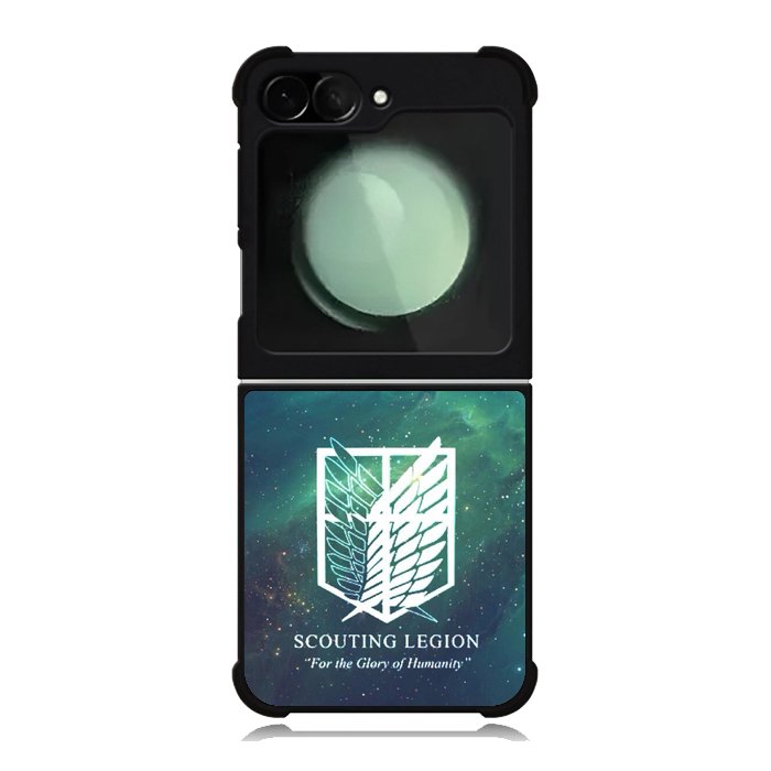 Attack in Titan Shingeki no Kyojin Scouting Legion Wings of Freedom Samsung Galaxy Z Flip 6 5G 2024 Case OV0085