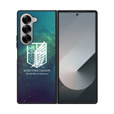 Attack in Titan Shingeki no Kyojin Scouting Legion Wings of Freedom Samsung Galaxy Z Fold 7 5G Case OV0085