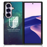 Attack in Titan Shingeki no Kyojin Scouting Legion Wings of Freedom Samsung Galaxy Z Fold 7 Case OV0085