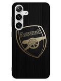 Arsenal Logo Gold 1st Samsung Galaxy S24 5G Case