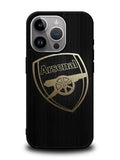 Arsenal Logo Gold 1st iPhone 16 Pro Case