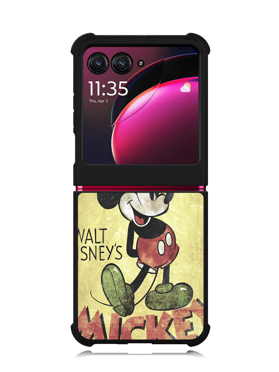 Retro Mickey Mouse Motorola Moto Razr Plus 2023 , Moto Razr+ 2023 Case OV0523