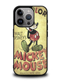 Retro Mickey Mouse iPhone 16 Pro Case OV0523