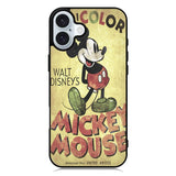 Retro Mickey Mouse iPhone 16 Case QC0523