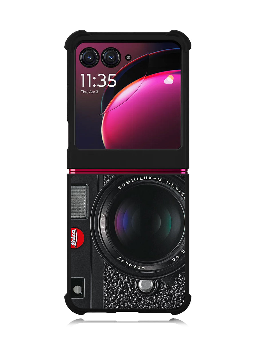 Black M9 Leica Motorola Moto Razr Plus 2023 , Moto Razr+ 2023 Case OV0524