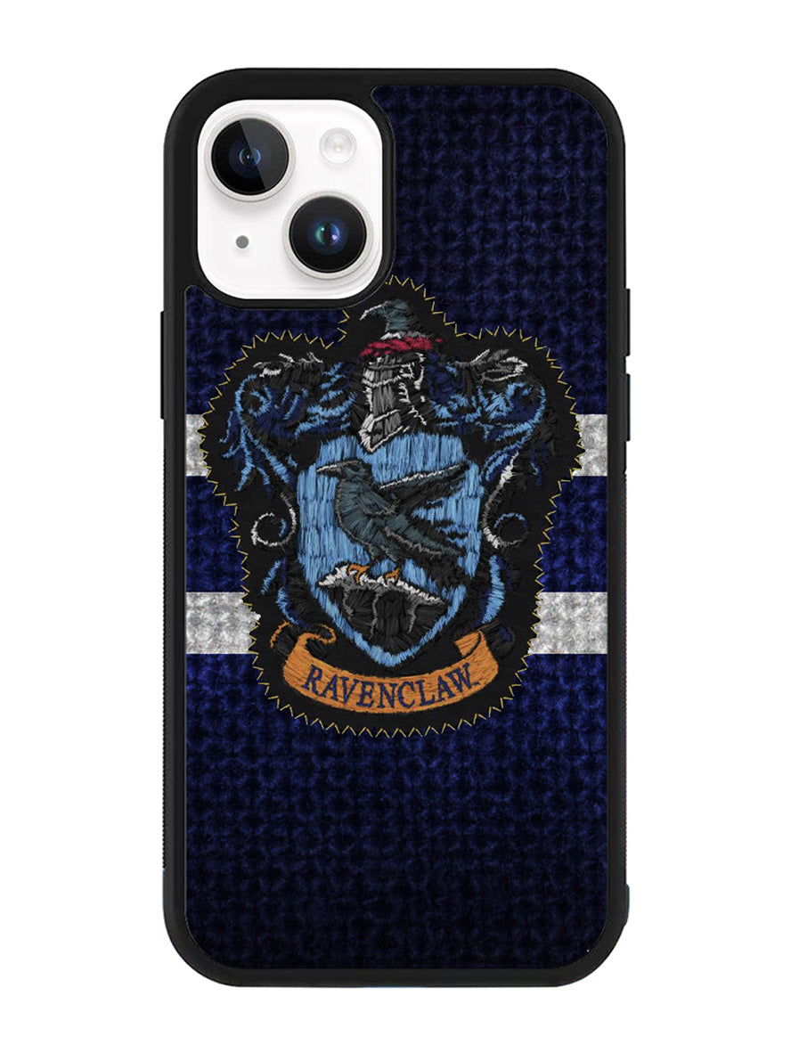 Harry Potter Knit Ravenclaw Wall Crest Logo iPhone 14 Case QC0527
