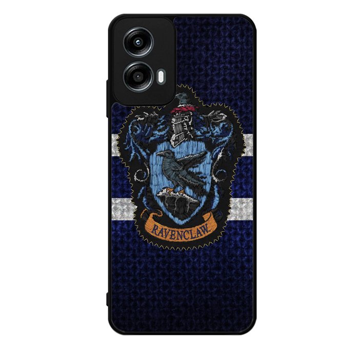 Harry Potter Knit Ravenclaw Wall Crest Logo Motorola Moto G Play 2024 Case OV0527