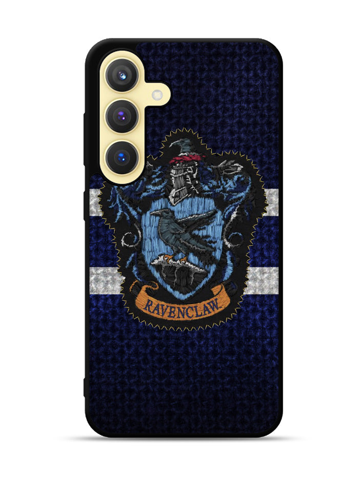 Harry Potter Knit Ravenclaw Wall Crest Logo Samsung Galaxy S25 5G Case OV0527