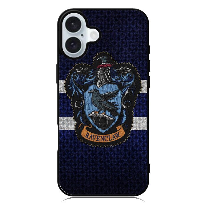 Harry Potter Knit Ravenclaw Wall Crest Logo iPhone 16 Case QC0527
