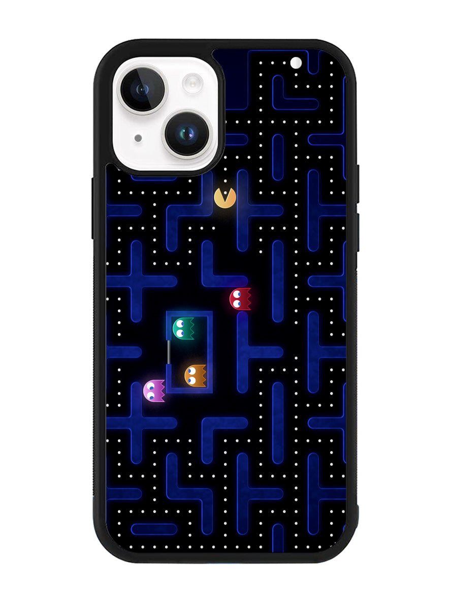 Pacman Game iPhone 14 Plus Case QC0528