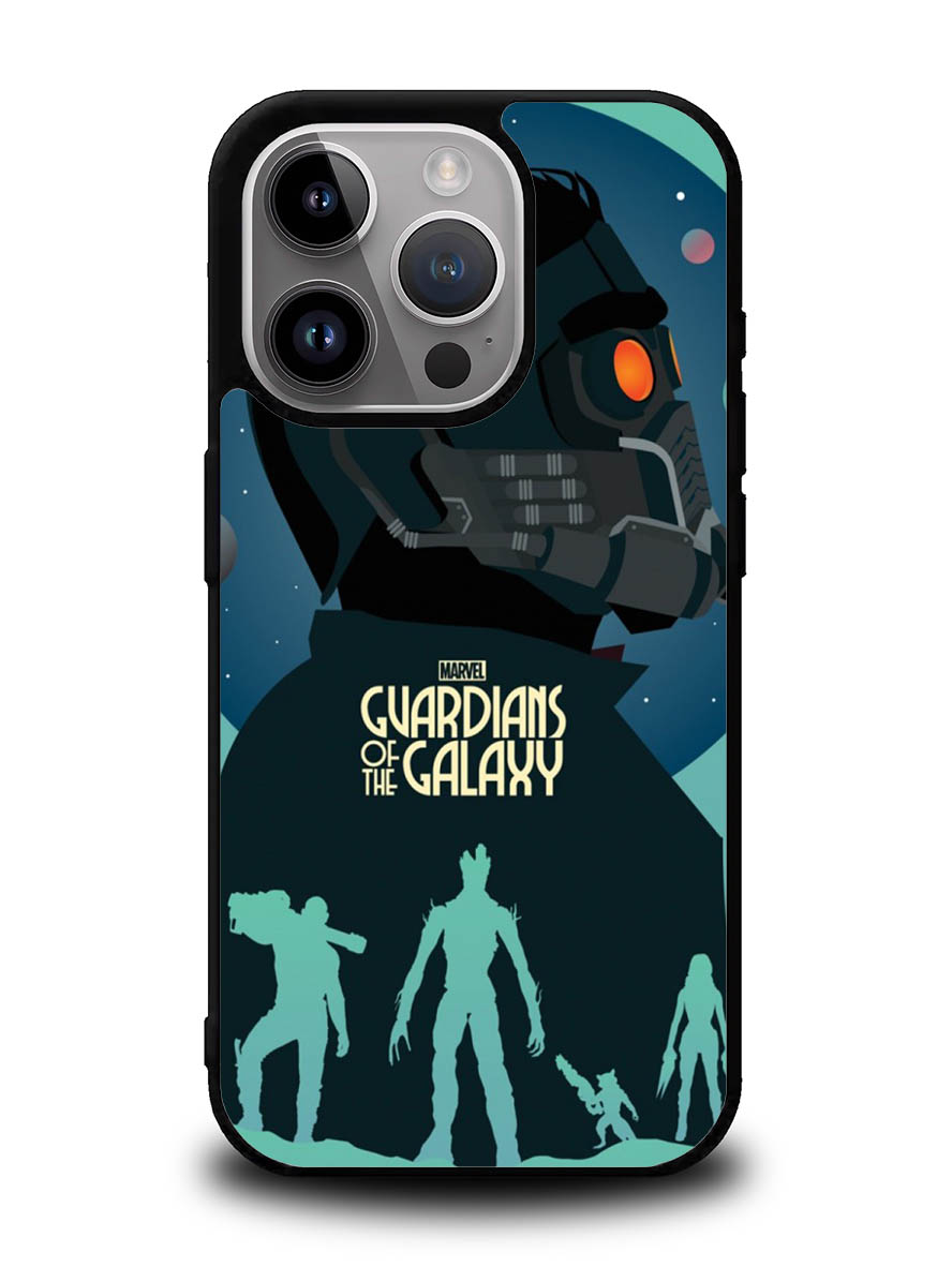 Guardians of the Galaxy sinluet iPhone 16 Pro Case OV0532
