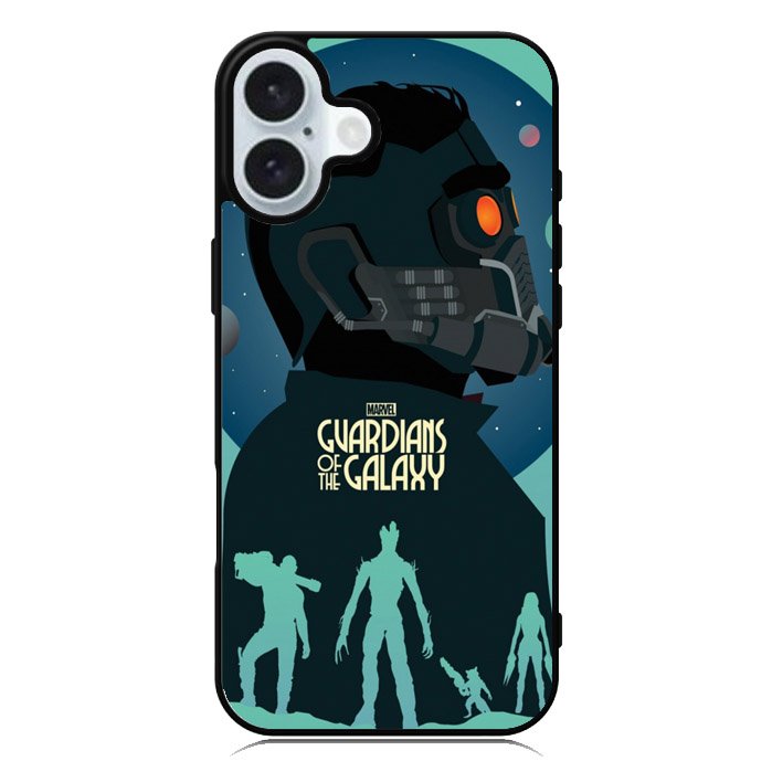 Guardians of the Galaxy sinluet iPhone 16 Case QC0532