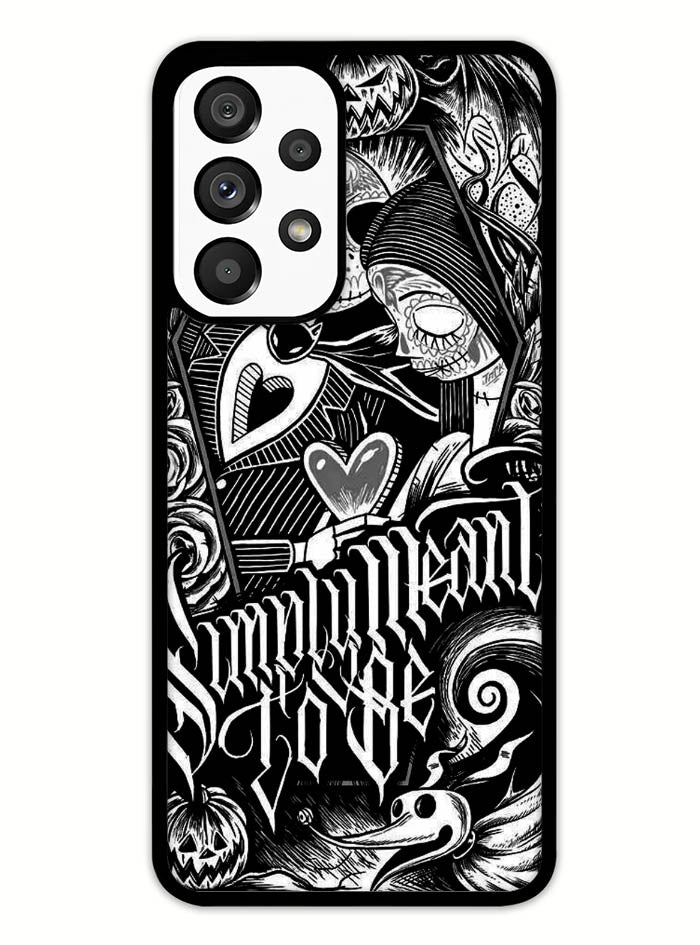 Jack And Sally Muertitos The Nightmare Before Christmas Samsung Galaxy A53 5G Case