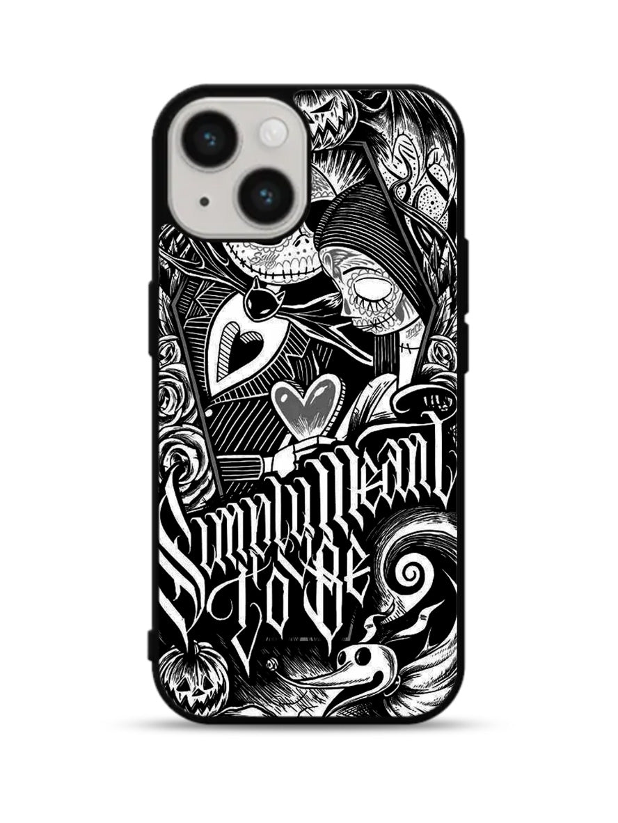 Jack And Sally Muertitos The Nightmare Before Christmas iPhone 15 Plus Case