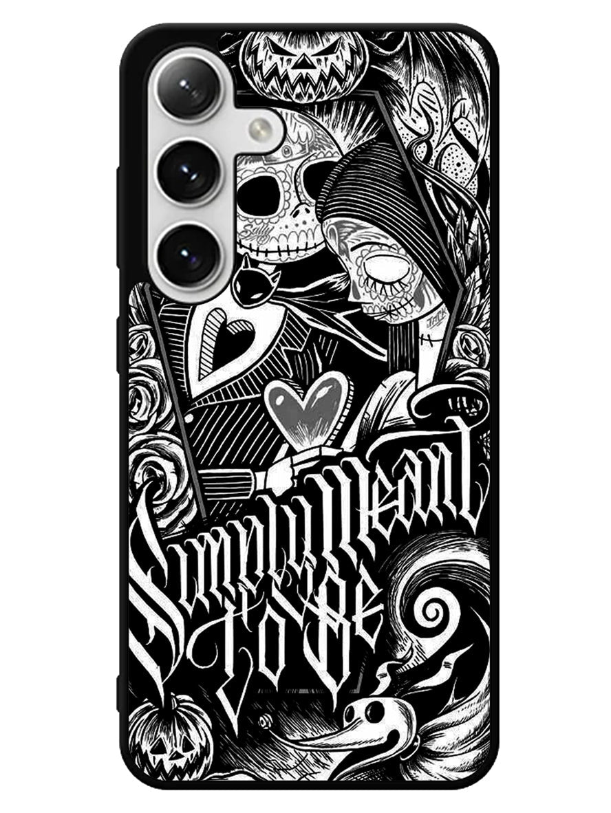 Jack And Sally Muertitos The Nightmare Before Christmas Samsung Galaxy S25 5G Case