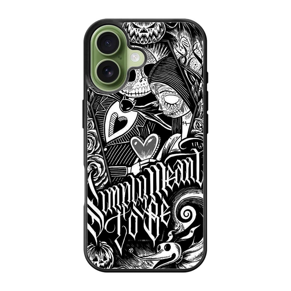 Jack And Sally Muertitos The Nightmare Before Christmas iPhone 17 Case