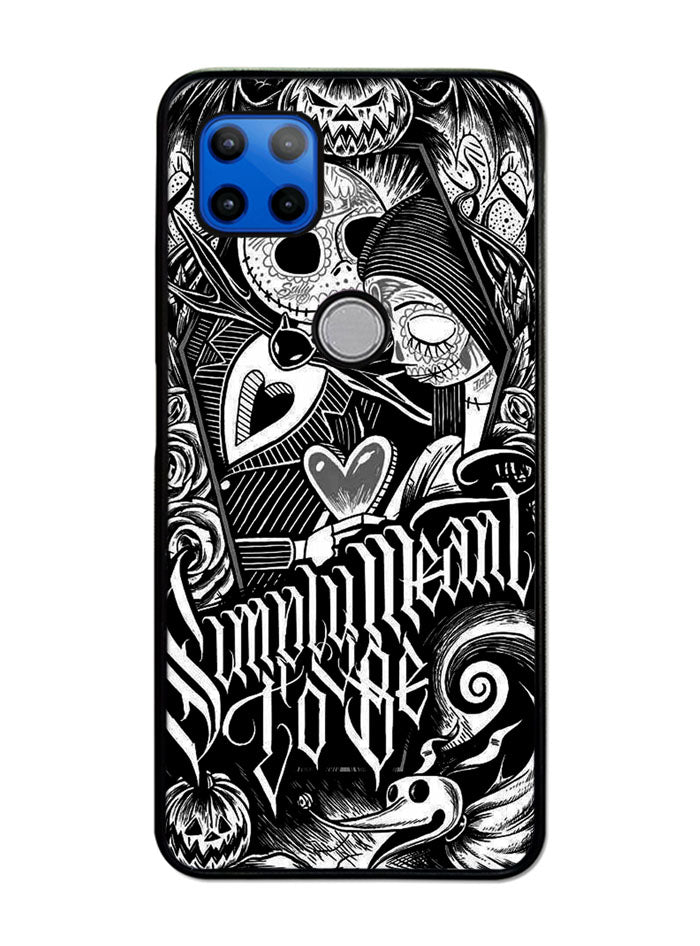 Jack And Sally Muertitos The Nightmare Before Christmas Motorola Moto G 5G Case , Moto One 5G Ace Case