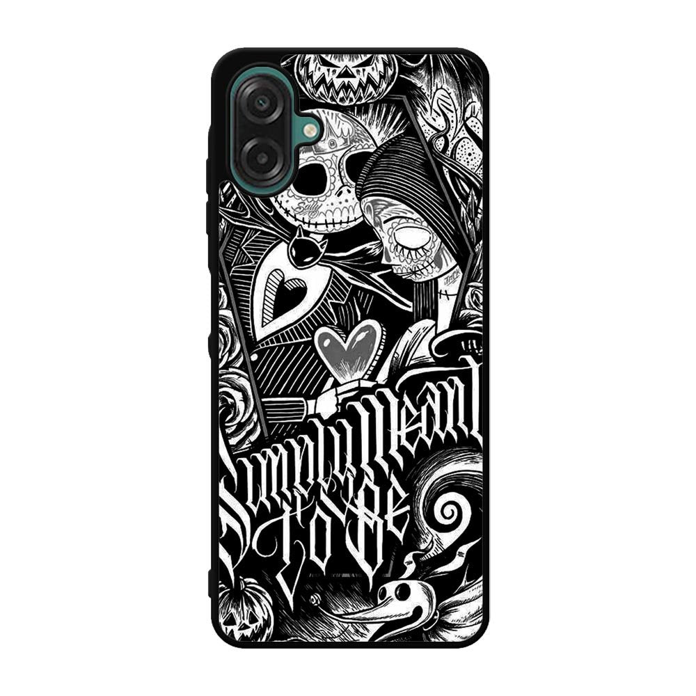 Jack And Sally Muertitos The Nightmare Before Christmas Samsung Galaxy A07 Case