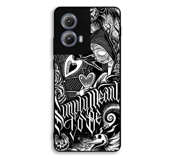 Jack And Sally Muertitos The Nightmare Before Christmas Motorola Moto Edge 2024 Case OV7037