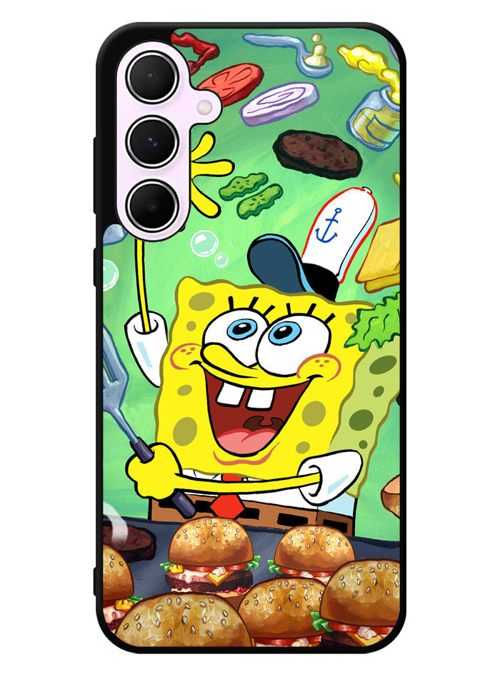 Spongebob Squarepants Krabby Patty Samsung Galaxy A55 5G Case