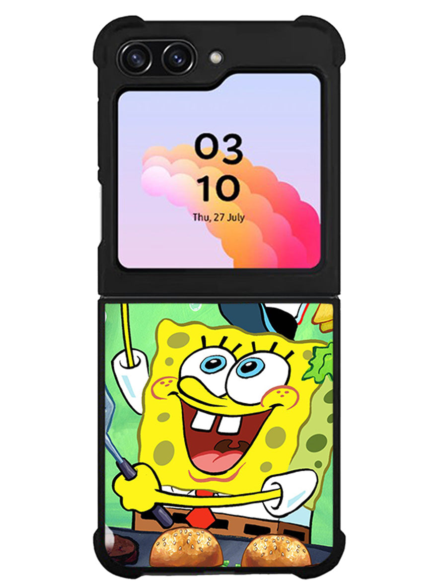 Spongebob Squarepants Krabby Patty Samsung Galaxy Z Flip 5 5G 2023 Case